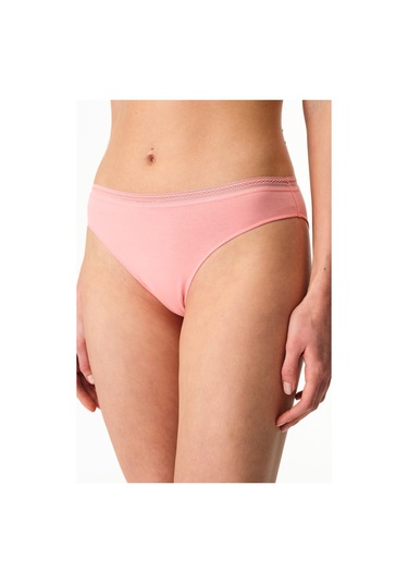 Penti Pembe Easy Pamuklu Trim Slip Külot