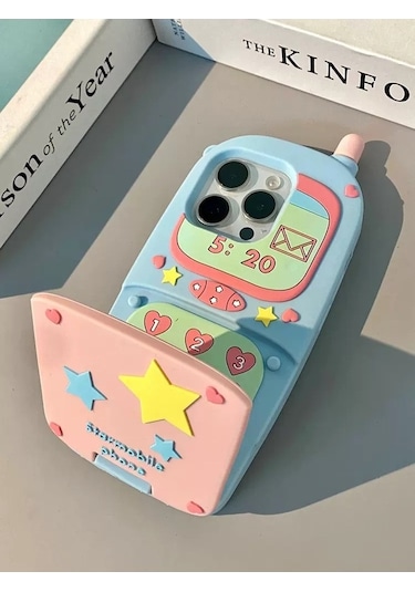 Bloomnest 日本&韓国風色鈴星İphone Uyumlu 15 Pro Maxフィットケース Sanbuyosで登録 Diğer