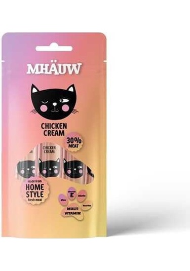 Mhauw Tuklu Multi Vitaminli Kedi Ödül Sı 4x15 Gr