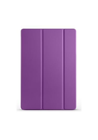 Adige Samsung Galaxy Uyumlu Tab S10 Fe Plus Kılıf Smart Case Kalem Bölmeli Standlı Arkası Buğlu Mika Standlı Kapak