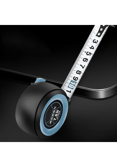 5mx19mm-geri Çekilebilir Mezura 3 5 7.5 10 M Otomatik Kilit Mesafe Ölçme Cetveli Aracı