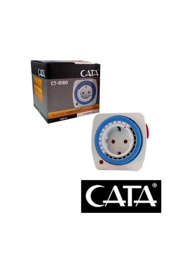 Cata Ct-9180 Mekanik Zaman Saati Prizli Ayarlanabilir