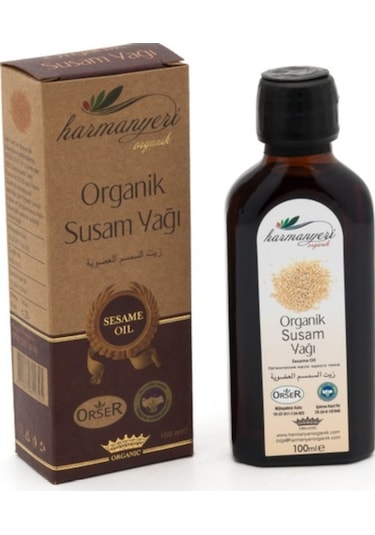 Harmanyeri Organik Susam Yağı 100 ML