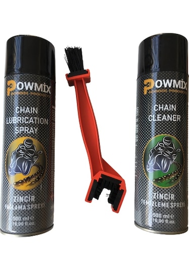 Motosiklet Powmix Zincir Bakım Seti