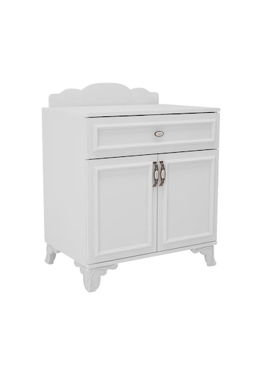 Baby Darling Lisa Şifonyer Mdf Beyaz