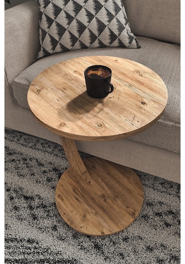 İntergo Tekerlekli C Yan Sehpa Atlantik Çam