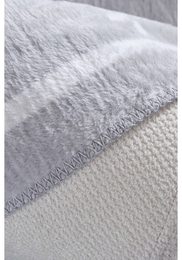 Afra Battaniye Çift Kişilik Gri