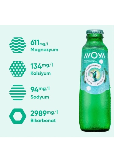Avoya Maden Suyu 4'lü 6 x 200 ML