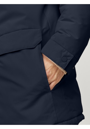 Suya Dayanıklı Kapüşonlu Parka- Champ Navy Blazer