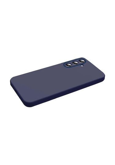 Galaxy Uyumlu Uyumlu S26 Nano İçi Kadife - Lacivert