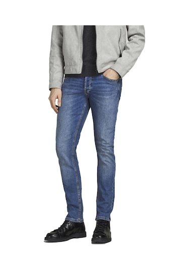 Jack & Jones Jjiglenn Jjoriginal Sq 031 Erkek Jean Lacivert