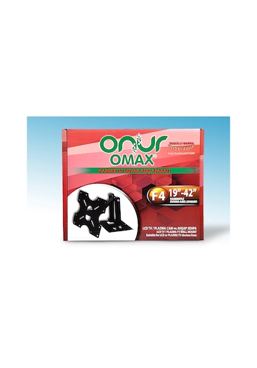 Onur F4 19''- 32'' Hareketli LCD LED Tv Duvar Askı Aparatı