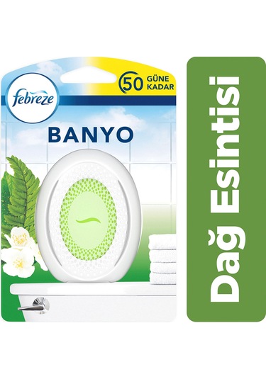 Febreze Hava Ferahlatıcı Banyo Kokusu Dağ Esintisi 7.5 ML
