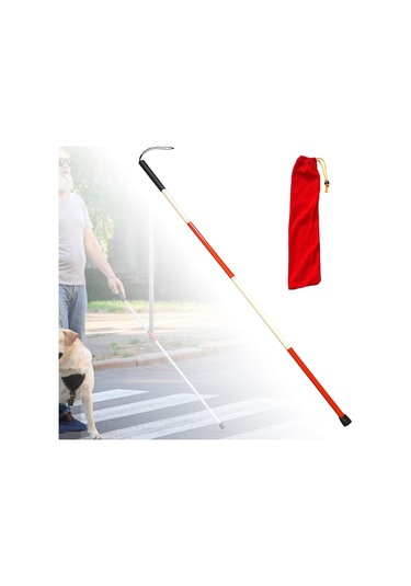 Homyl Alüminyum Alaşım Katlanır Baston Kauçuk-taban