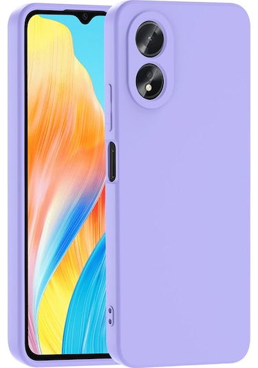 Oppo A38 Uyumlu Zore Mara Lansman Kapak-lila Lila