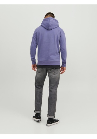 Jack & Jones Jjejosh Erkek Sweatshirt 12236513 Mor