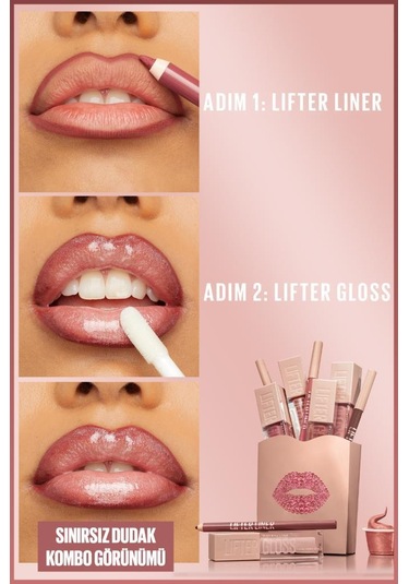 Maybelline New York Extra Plumped Lips Lifter Liner 05 On It + Lifter Plump Hot Chili 006