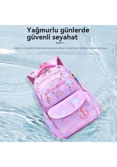 Yeni Ilköğretim Okulu Okul Çantası Hafif Kitap Çantası Büyük Kapasiteli Omuz Çantası 4-6 Sınıf Okul Çantası Büyük Boy 252lap Diğer