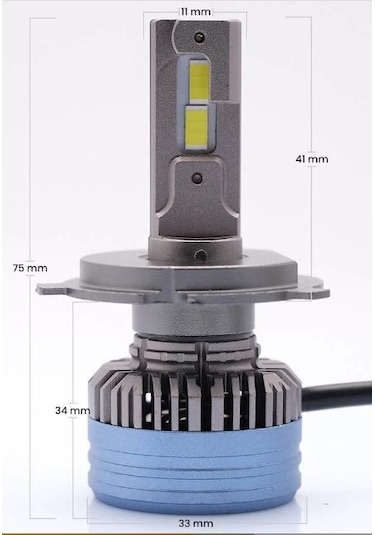 Photon Milestone H4 Katana Edition En Son Seri 12000 Lumen Led Far