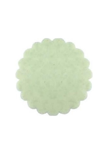 Organze Taşlı Tül Krem 24 Cm 100 Adet