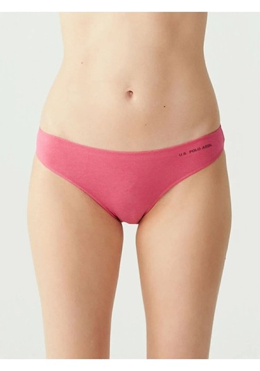 U.s. Polo Assn. Kadın 5'li Kıl Lastikli Slip Lacivert-fuşya-ten-beyaz-siyah 001