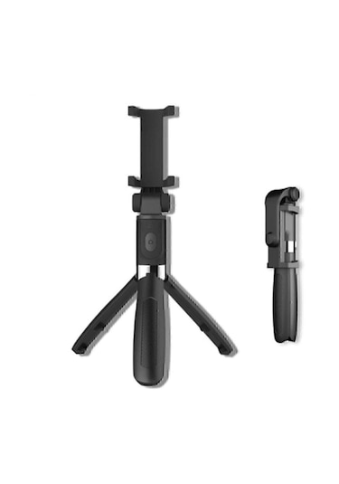 Ahandabuldum Bluetooth Kumandalı Kablosuz Selfie Çubuğu Monopod