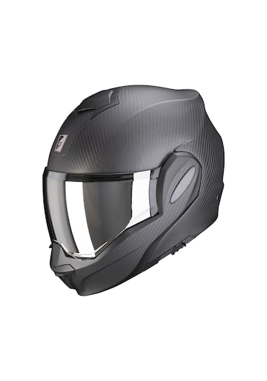 Scorpion Exo-tech Evo Carbon Çene Açılabilir Motosiklet Kaskı Mat Siyah