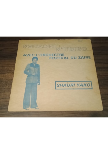 Shauri Yako , LP 1981 Sadece Kapak