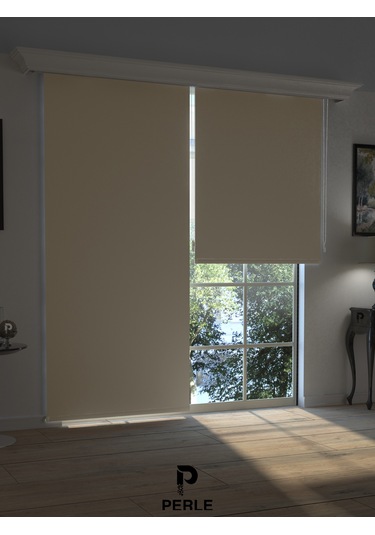 Bej Blackout Stor Perde Tam Karartma Yüksek Kalite Superblackout Bej