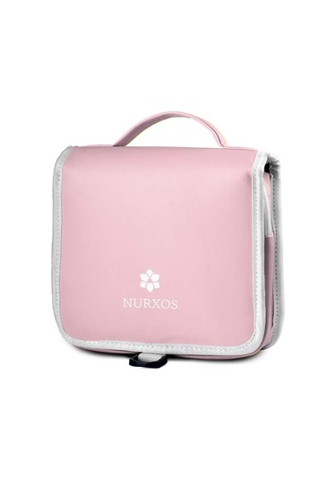 Nurxos 9817 Isparta Gülü 5 Parça Kadın Duş Çantası Seti 8681124698179