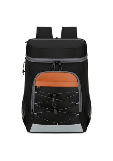 Ranyeek Sıcak-sojuk Saklama Isı Yalıtımlı Outdoor Çanta, Su Geçirmez Oxford Kumaş, Büyük Kapasite Piknik Mutfak Çantası Siyah Siyah