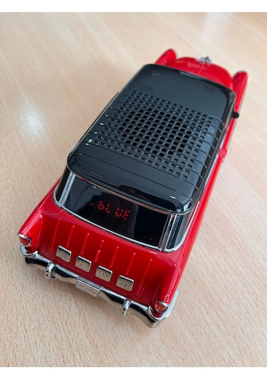 Everton Rt-1952 Kırmızı Bluetooth Fm/usb/tf/aux Şarjlı Nostaljik