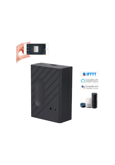 Konesam Akıllı Wifi Garaj Kapısı Kontrol Cihazı - Akıllı Telefon Uygulaması İle Uzaktan Erişim, Zamanlama Ve Ses Kontrolü Google Home/alexa Desteği