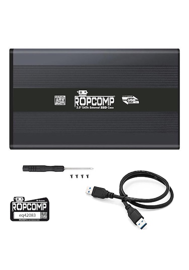 Ropcomp 2.5" Usb 3.1 Gen1 Sata Harici Ssd Kutusu Alüminyum