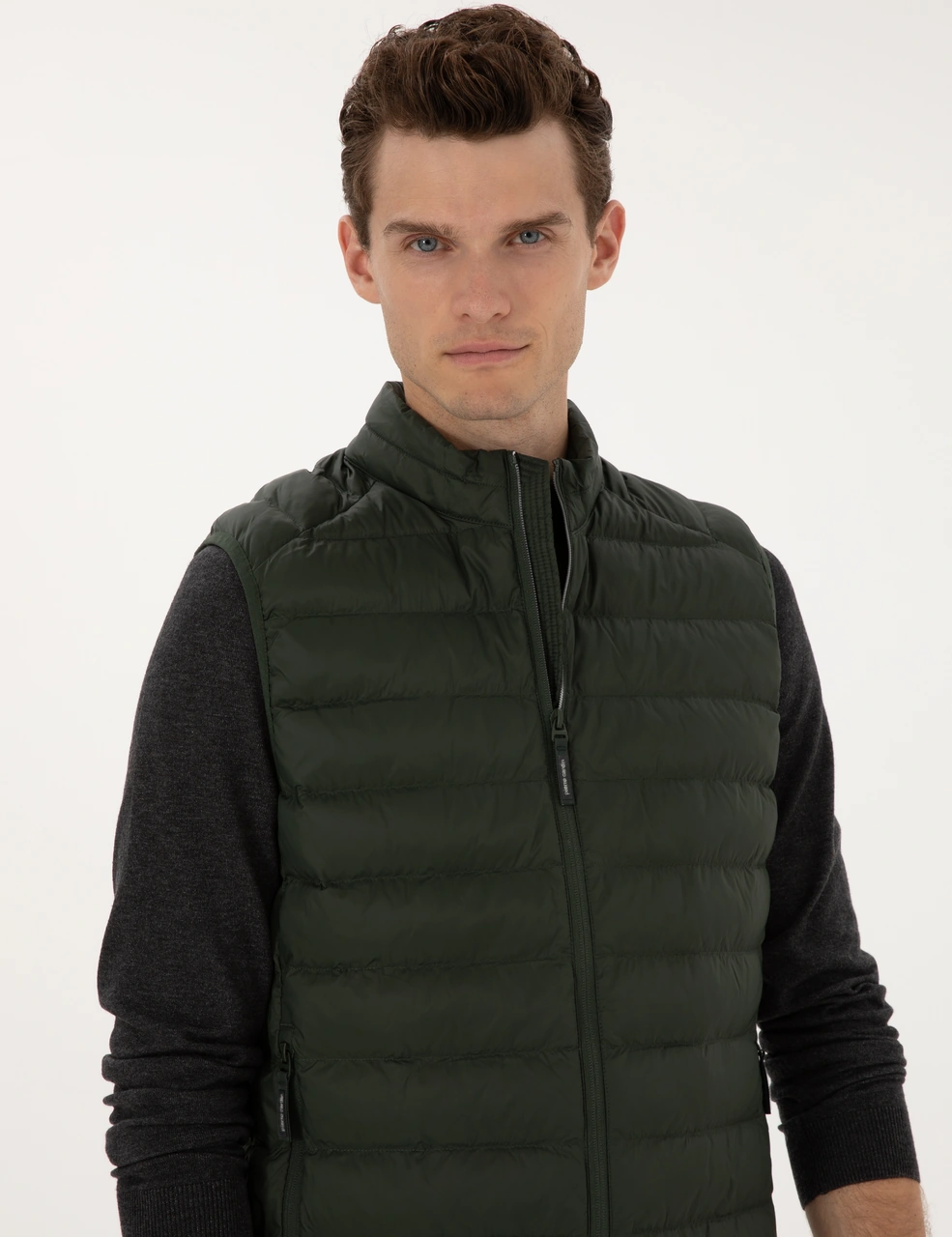 Pierre Cardin Erkek Koyu Haki Mont Yelek 50310142-vr111 Koyu Haki