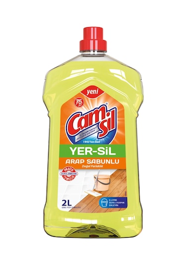 Camsil Yer & Sil Arap Sabunlu 2 L