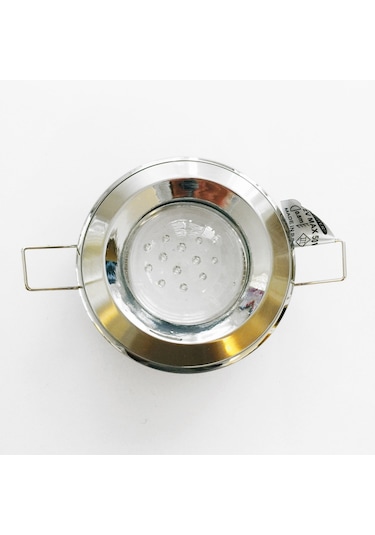 Jüpiter JH 525 Dekoratif Camlı Sıva Altı Gömme Spot - Krom