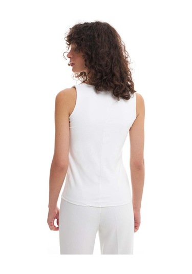 Quzu Ekru Kadın Bluz 60009 Ekru