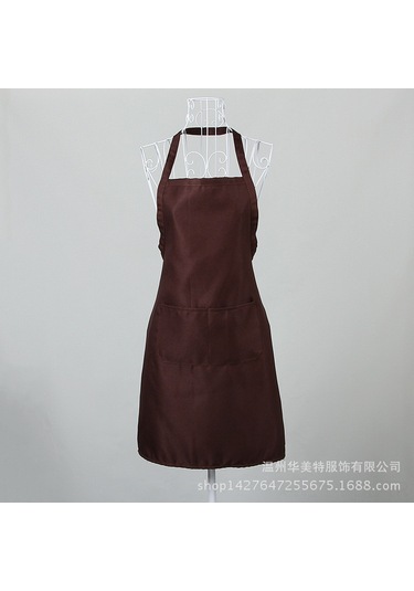 Padalink Kahverengi Restoran Garson Apronu - 73x58cm, Kaliteli Malzeme, Dayanıklı, Logo Özelleştirilebilir, Ev Ve İş Yeri Kullanıma Uygun