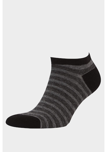 Defacto Erkek 5li Pamuklu Patik Çorap F5283axnskr1 Çok Renkli