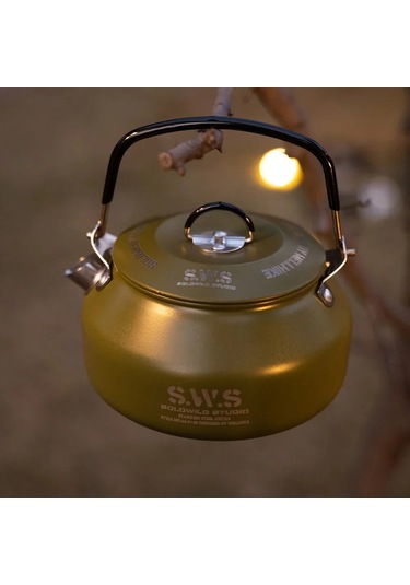 0.8l Su Isıtıcısı Taşınabilir Ultralight Paslanmaz Çelik Kamp Su Isıtıcısı Açık Silver Fransa Silver