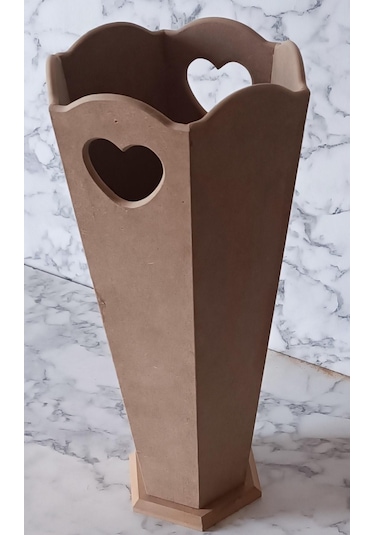 Hobi Adn Ahşap Mdf Şemsiyelik Vazosu Kutuda Sevk El Yapım Diğer