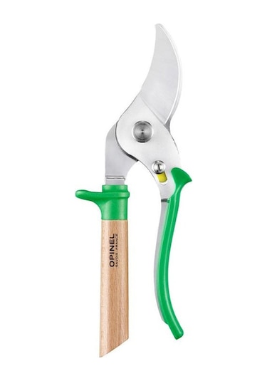 Opinel Kamp Kayın Saplı Budama Makası (Yeşil) Çok Renkli