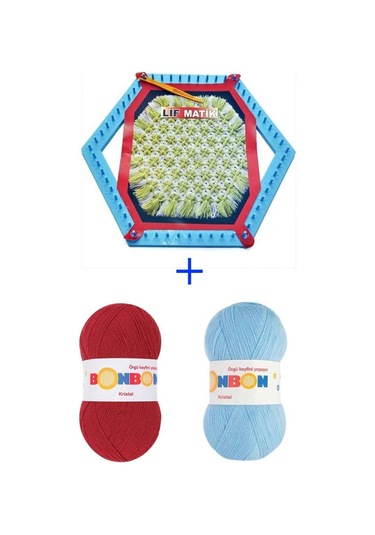 Lifmatik Lif Örme Seti Dokuma Tezgahı ve Lif İpi S8