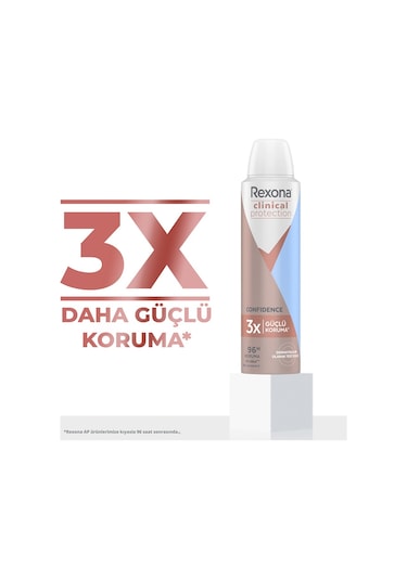 Rexona Clinical Protection Kadın Sprey Deodorant 2 x 150 ML