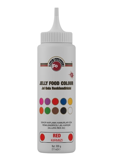 Kırmızı Jel Gıda Boyası 300 Gr
