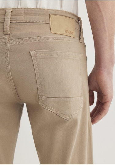 Mavi - Hunter Bej Comfort Gabardin Pantolon 0020232492 Bej