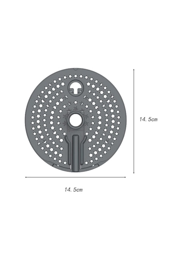 Suntek TM31 TM5 Aksesuarları Için Patates Soyma Aparatı Gri