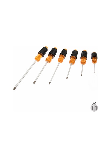 Yıldız Profi Tornavida Seti 6 Parça CrV