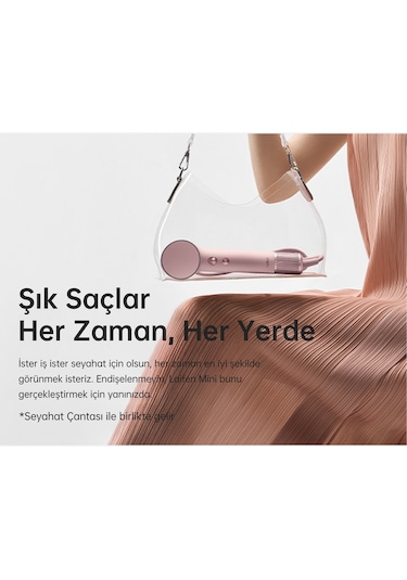Laifen Mini Saç Kurutma Makinesi - Pembe